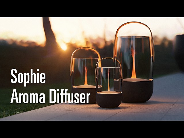 Video Teaser für Aroma Diffuser Sophie, Sophie little & Sophie mini von Stadler Form