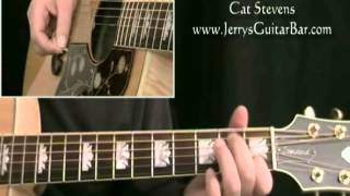 How To Play Cat Stevens Where Do The Children Play (intro only)