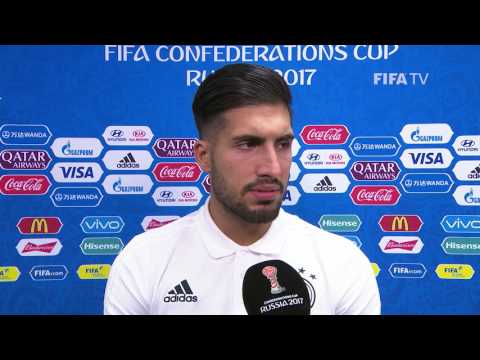 Emre Can Post-Match Interview - Match 11: Germany v Cameroon - FIFA Confederations Cup 2017