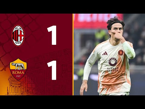 MILAN 1-1 ROMA | SERIE A HIGHLIGHTS 2024-25