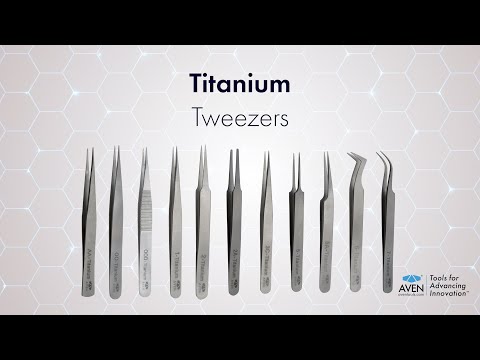 TWEEZERS,TITANIUM,AA