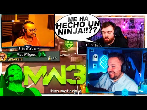 NINJA a IBAI, SNIPAZO a XOKAS | Mejores momentos torneo MW3 ILLOJUAN