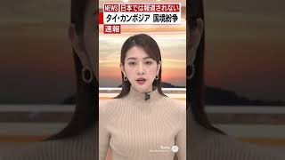 【拡散希望】タイとカンボジアの国境紛争がとんでもないことになっています。# shorts