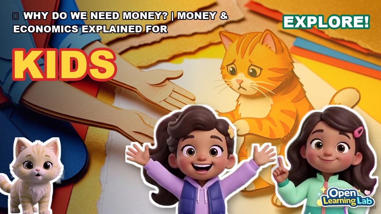 🪙 Why Do We Need Money? | Money & Economics Explained for Kids