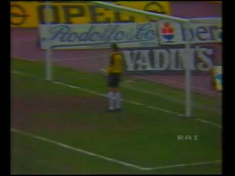 BOLOGNA  TRIESTINA 3-2  GOL SERIE B 21 ottobre 1984