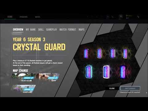 Operation Crystal Guard Charms Showcase - Rainbow Six Y6S3