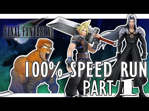 Final Fantasy VII 100% Speedrun(25:21:08) Part 1