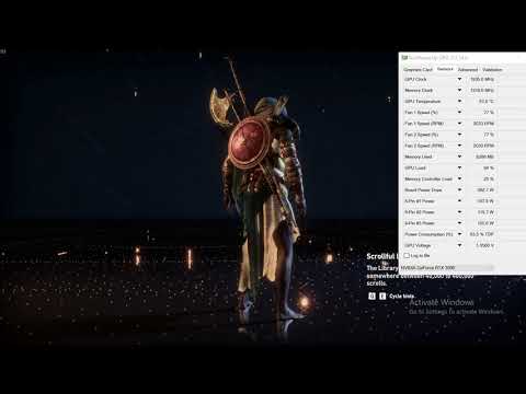 RTX 3090 FTW3 Assassin's Creed: Origins Gameplay and Benchmark