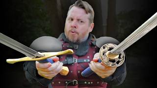 LONGSWORD Crossguard vs KATANA tsuba - The MISSING THING in this debate