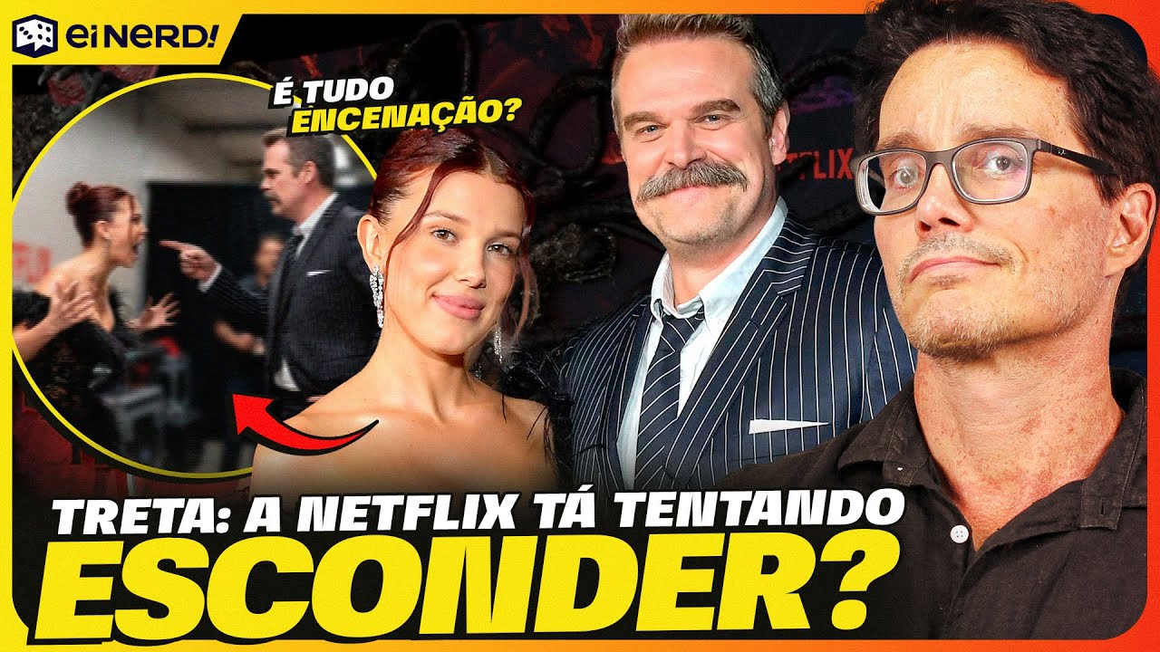 TRETA REVELADA! NETFLIX ESTÁ TENTANDO APAGAR O FOGO NO ELENCO DE STRANGER THINGS