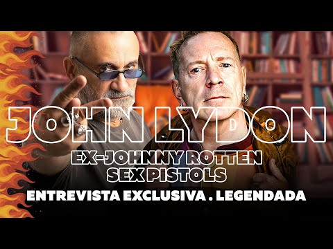 John Lydon - ex-Johnny Rotten - Sex Pistols - Exclusive Interview (Subtitled)