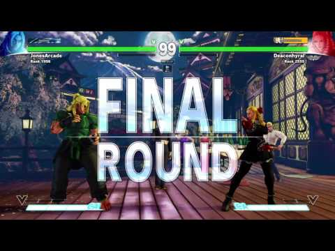 STREET FIGHTER V Deaconhyral ( Karin ) vs JonesArcade ( Ken )