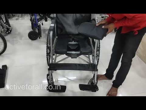 Active For All Royal Foldable Commode Wheelchair