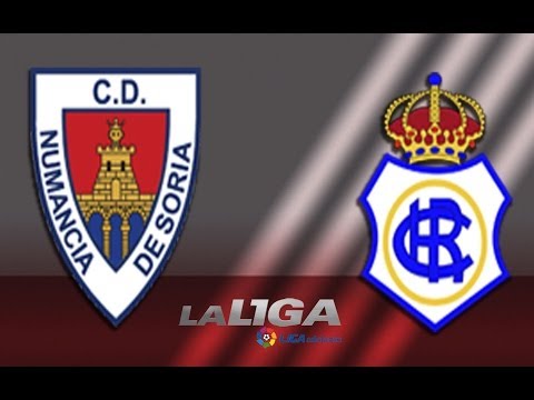 Gol de Joselu (2-2) en el CD Numancia - Recreativo de Huelva - HD