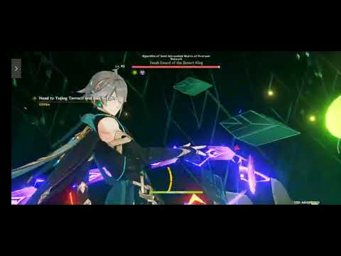 Alhaitham showcase C0R1(8-8-8) w/ Kuki, Fischl and Traveler