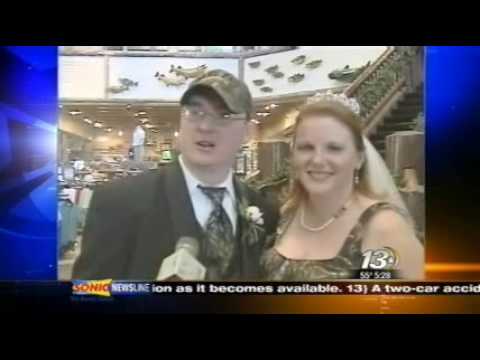 Bass Pro Shop Camo Wedding