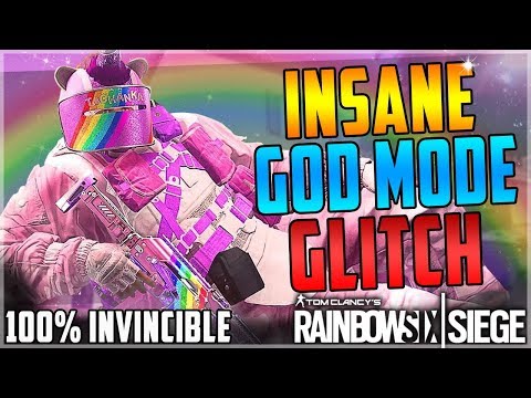 (OP) INSANE 100% INVINCIBLE TO EVERYTHING GLITCH - GAME BREAKING - GOD MODE - (Rainbow Six Siege)