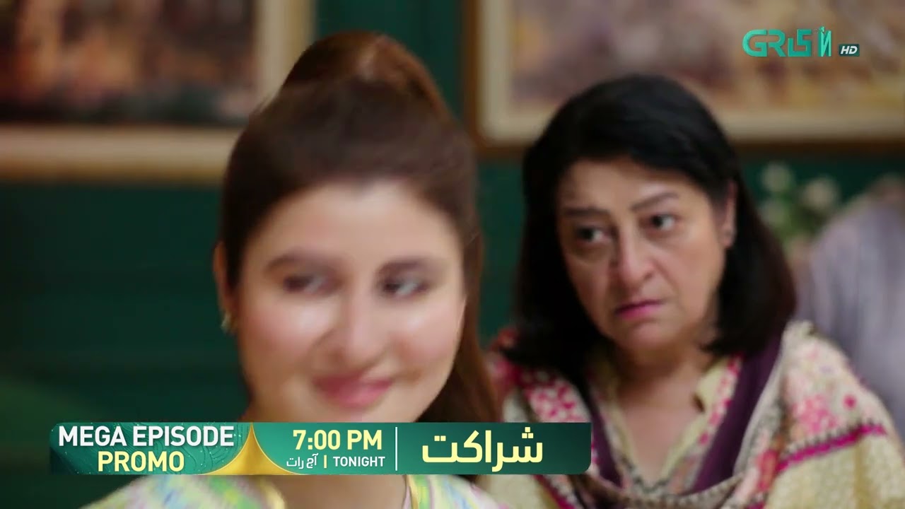 Sharakat Mega Ep 87 & 88 Promo | Tonight at 7:00 PM | Sumaiyya Bukhsh - Danial Afzal Khan | Green TV