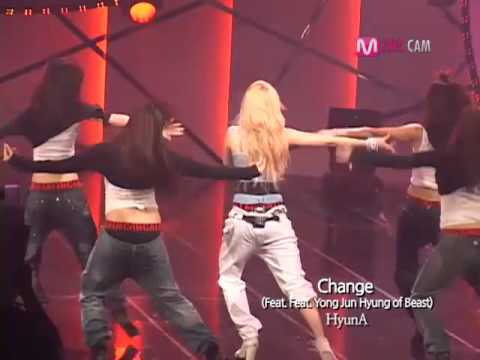 19 HyunA Change Feat  Feat  Yong Jun Hyung of Beast