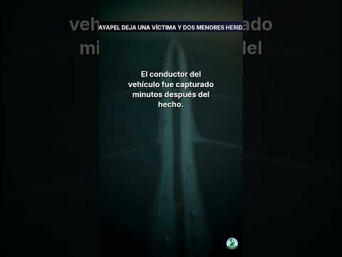 Accidente en Ayapel deja una víctima y dos menores heridas