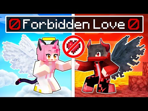 An ANGEL and DEMON's Forbidden LOVE In Minecraft!