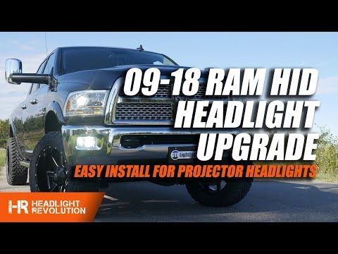 09-18 Ram Projector HID Install | Headlight Revolution