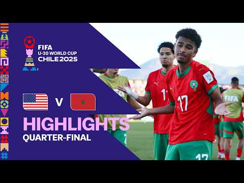 USA vs Morocco Highlights | FIFA U-20 World Cup Chile 2025