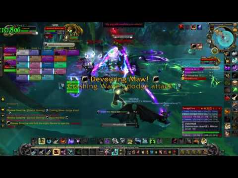 [WOW Legion Raid] Tomb of Sargeras 5. Mistress Sass'ine (RDPS Hunter Marksmanship) Normal