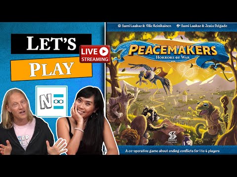 Let's Play PEACEMAKERS: HORRORS OF WAR - Live Board Game Playthrough & Review e163