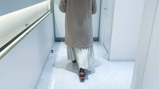 太ももの脂肪吸引、翌日の様子