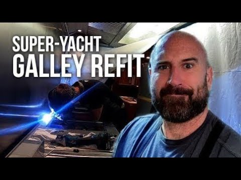 What a Galley Refit Looks Like on a Super Yacht with @the_crewchef: Part 2