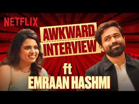 Emraan Hashmi's MOST Awkward Interview with Aishwarya Mohanraj | Taskaree | Netflix India