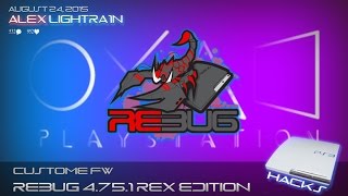 ВЫШЛА REBUG 4.75.1 REX для PS3
