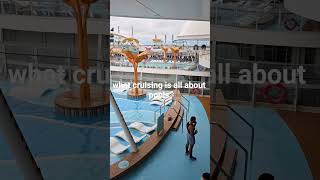 ,Enjoying some relaxation on Wonder of the Seas #vacation #relaxing #pool #royalcaribbean