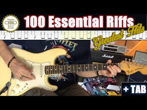 100 Essential Riffs + TAB