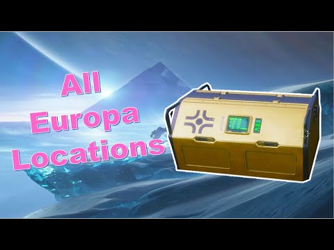 Destiny 2 | All Europa Region/Gold Chest Locations -...
