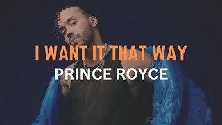 Prince Royce – I Want It That Way (Letra/Lyric) gameplay video by mrmickey007, 2:37 duration