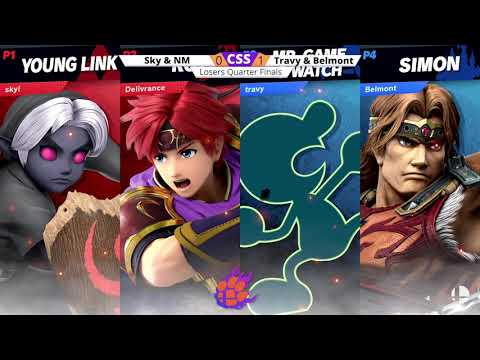 CSS 29 Doubles - LQ - NM & Sky (Roy/Young Link) vs. Travy & Belmont (G&W/Simon) - SSBU