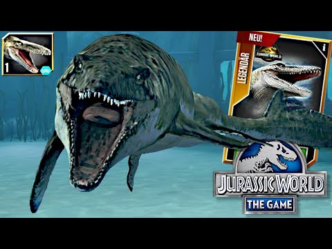 Jurassic World The Game #207 - The REBIRTH MOSASAURUS 😲 & LEVEL 40 CERAZINOSAURUS 🔥