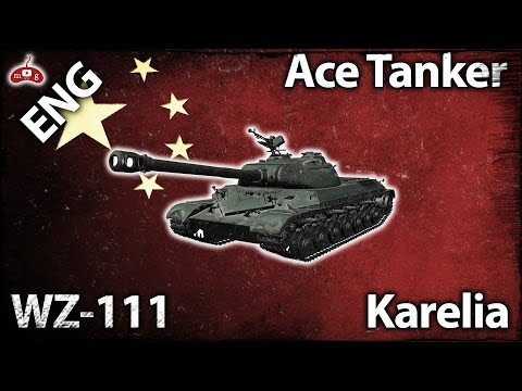World of Tanks Ace Tanker #164 - WZ-111 on Karelia by chupavi92 [ENG]