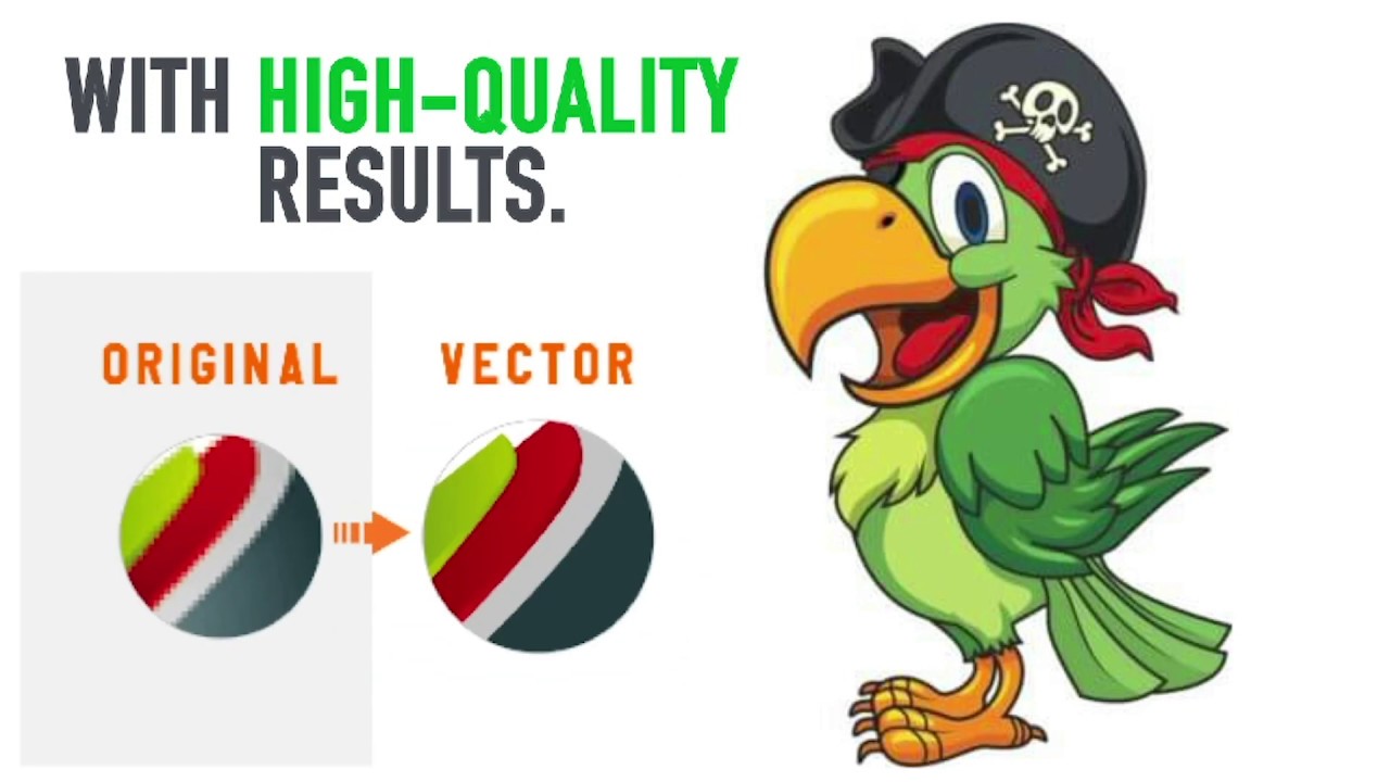 How to convert low quality logo, image, artwork to perfect vector - Fiverr Gig