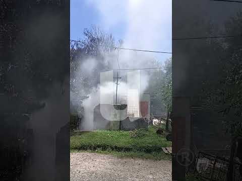 Incendio en un domicilio de San Carlos Norte