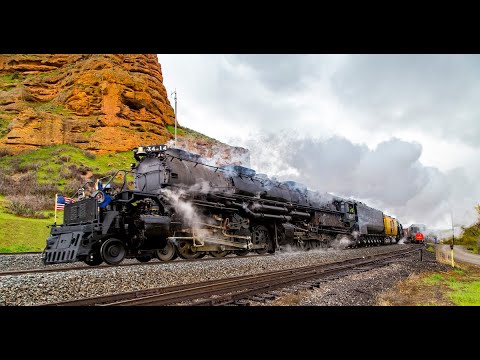 Worlds Largest! Top 10 BIG BOY Steam Locomotive Scenes!! Worlds Largest Steam Locomotive!!