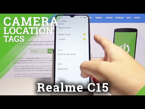 How to Disable Camera Location Tags in Realme C15 – Discover Camera Advanced Settings