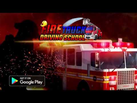Fire Engine Truck Driving Sim Video