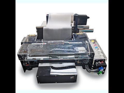 L1800 Direct to Film Printer (prints to DTF PreTreat Sheets, or DTF PreTreat Rolls - Roll Feeder not included) - Q01WIw5mcOo
