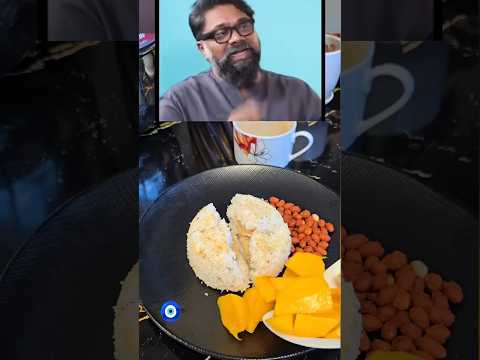 Chef Nalan ji's another combination of puttu & peanut butter 🧿👌👌👌