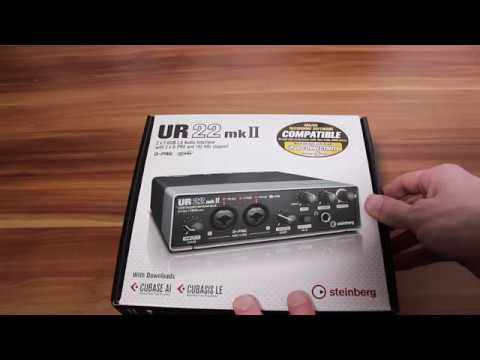 Steinberg-UR22 MKII Audio-Interface - Unboxing (German/HD)