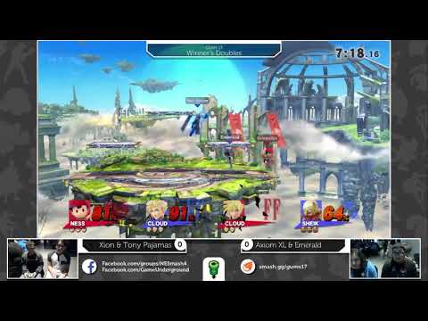 GUMS 17 Doubles (Winner's Bracket) - XL-97 + Emerald vs Xion + TonyPajamas