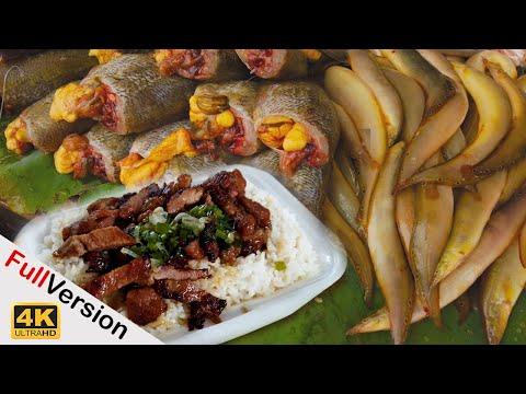 Life At Cambodian Market - Natural Life - Life In Cambodian Market - Asian Market Street Food #001